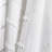 Chenille Chevron Cotton Semi Sheer Curtain Pair-1941397518-1941397514