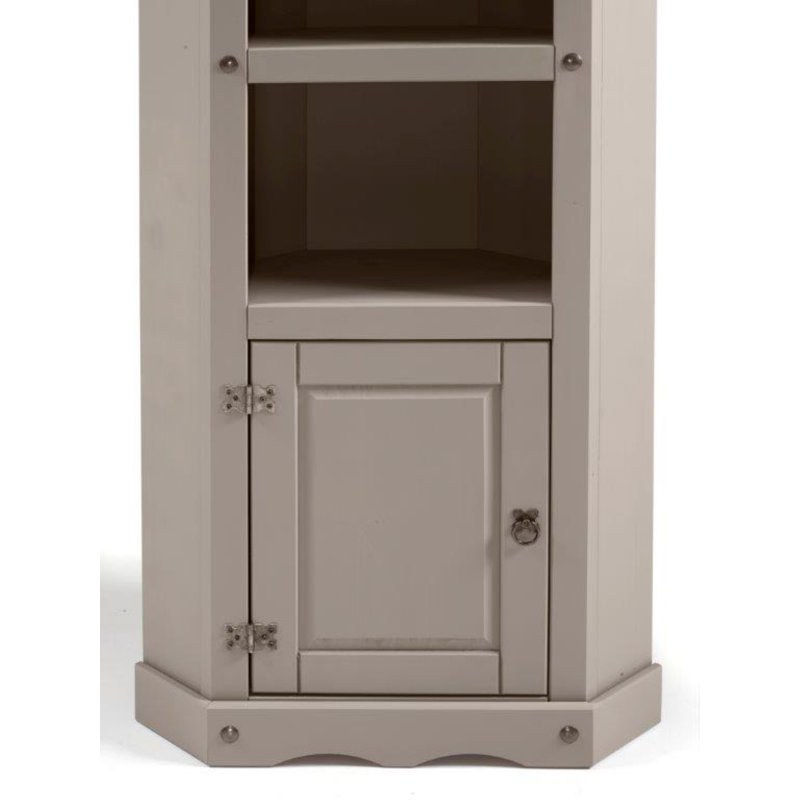 Palmea Display Cabinet, Grey