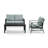 Mosier 3 - Person Patio Conversation Set with Cushions-197288349-134574650