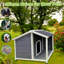 Outdoor Dog House With Multiple Features For Medium-Sized Pets