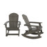 Chaise berçante Arrirack Adirondack pour l'extérieur Arrlo