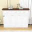 Lit escamotable simple avec tablettes de rangement