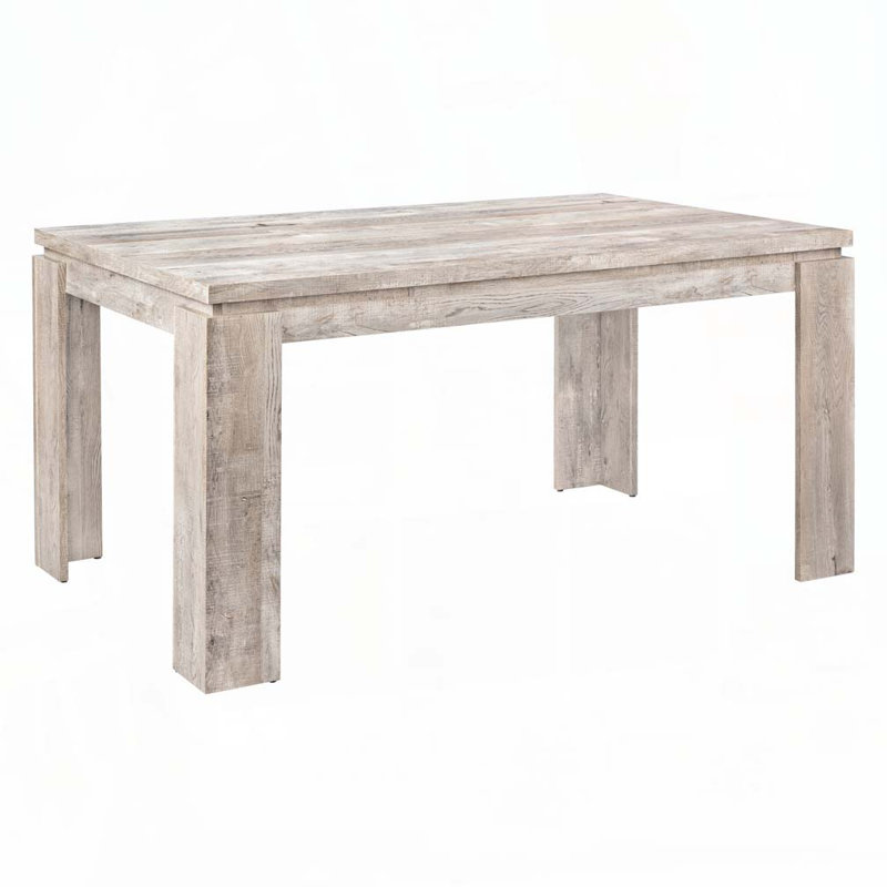 Table de salle à manger rectangulaire, Taupe