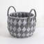 Panier de rangement en tissu Bungalow Rose