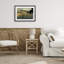 «Modern Tranquil Plains», reproduction sous verre encadrée, design par Elara Yasna-83646196-83646199
