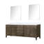 Meuble-lavabo double l 84 po x 22 po Laurel-82319242-82319245
