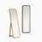 Solid Beech Wood Full Length Mirror