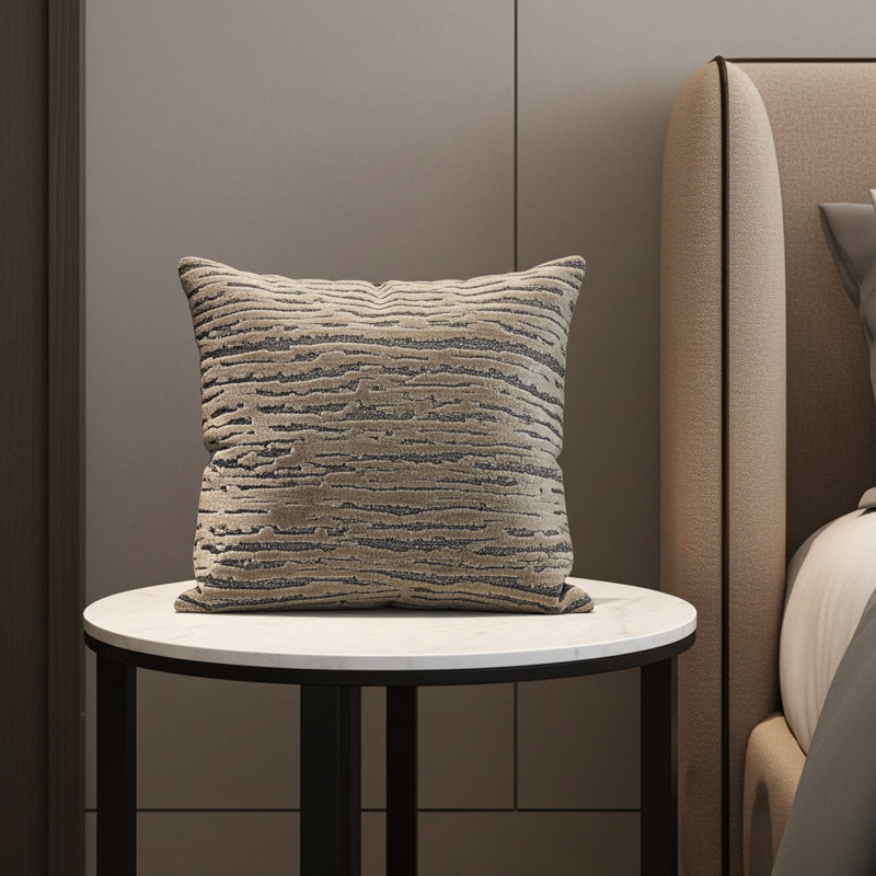 Oreiller de luxe Harlow Buttercup, 26 po x 26 po, Oreiller européen