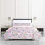kate spade new york Fall Poppies Twin Comforter Set, 100% Cotton, All Season 2 Piece Reversible Bedding Set, White and Garnet-832267531-809171346