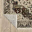 Tapis beige / multicolore à médaillon traditionnel Elizabeth-528209708