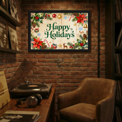 Christmas Christmas Holiday Greeting Card Pattern