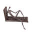 Serre-livres «Man on Ledge Iron Sculpture»