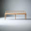 Banc en bois massif de style nordique-99693316-99693317