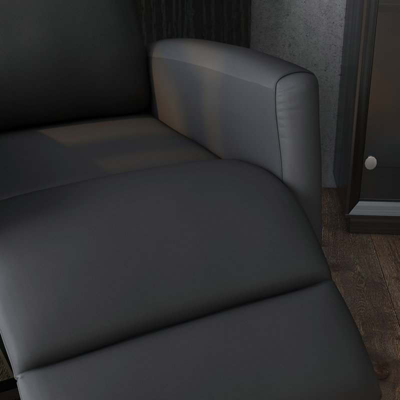 Fauteuil inclinable standard lève-personne 27,6 po Anegam, Similicuir gris