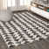 Farnham Moroccan Triangle Geometric Cream/Black Rug