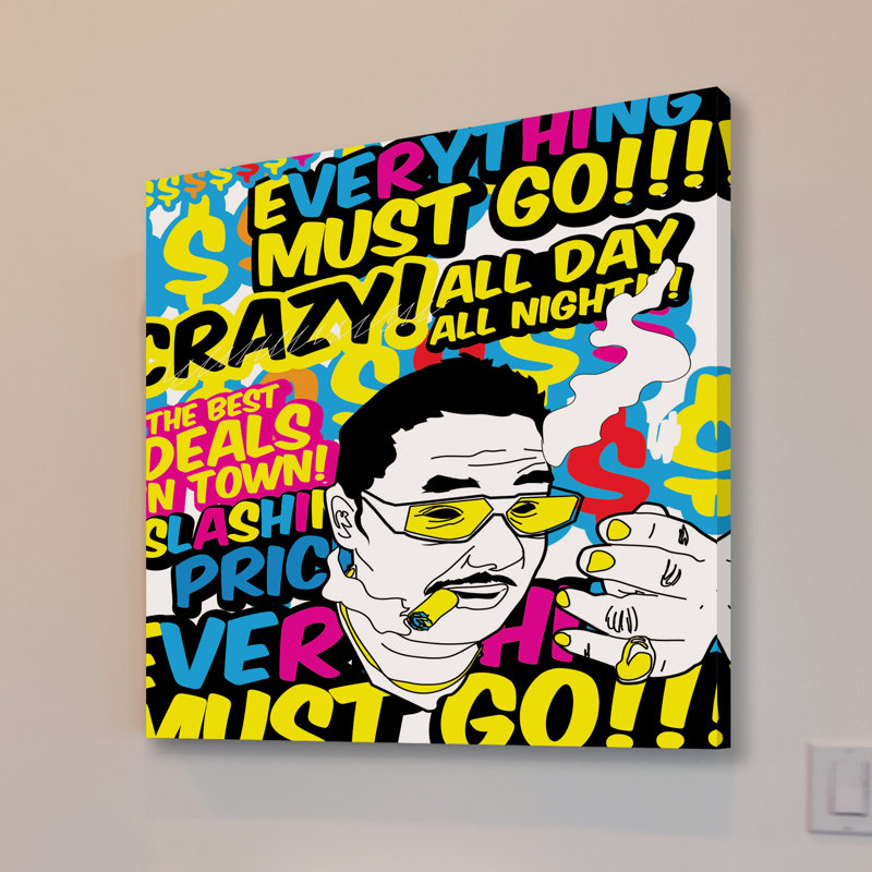 Everything by Josh Ruggs - Wrapped Canvas Print, 122 cm H x 122 cm W