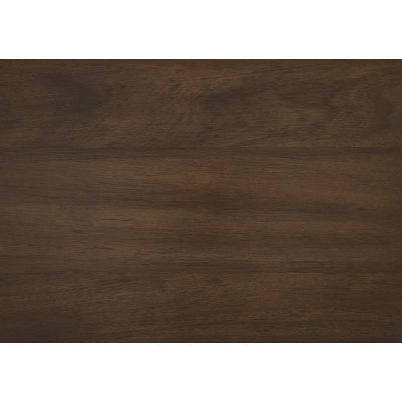 Ensemble de 2 tabourets de bar à finition brune avec siège en selle et structure en bois robuste