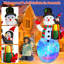 Bonhomme de neige de Noël gonflable