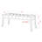 Pinedale Polyester Upholstered Bench-16858241