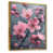 Toile avec cadre flottant or