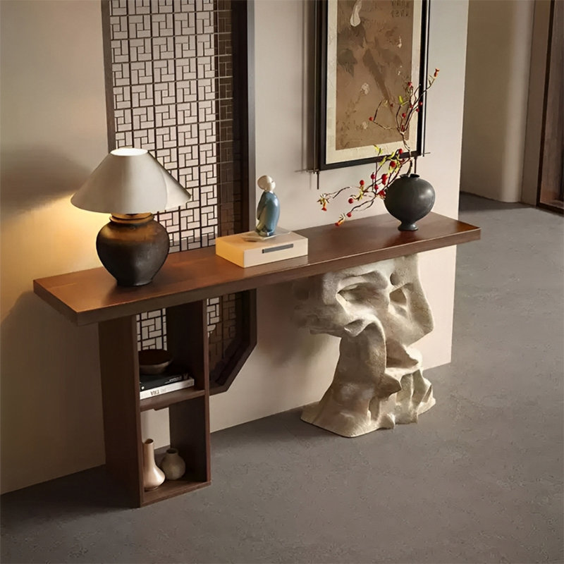 Console Retro Minimalist Art, H 31,5 po x l 62,99 po x P 11,81 po