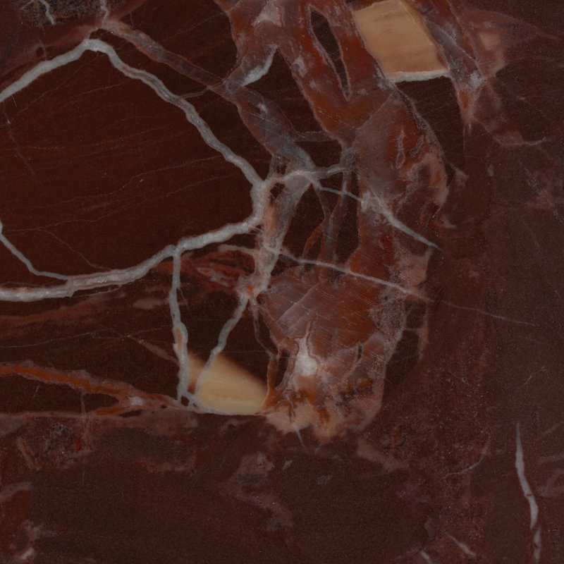 Zion End Table-Merlot Marble, Marble, Merlot Marble