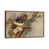 Classic Brown Wood Floater Framed