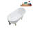 57.5'' x 29.5'' Soaking Acrylic Bathtub-83636126-83636118