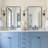 Modern Rounded Rectangular Bathroom Vanity Mirror | Stainless Steel U-Tube Frame-1553088077-1576806913