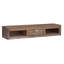 Nature Rosewood Solid Wood Floating Shelf