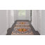 Tapis orange / noir / beige en polypropylène tissé à la machine Janess Southwestern-553138353