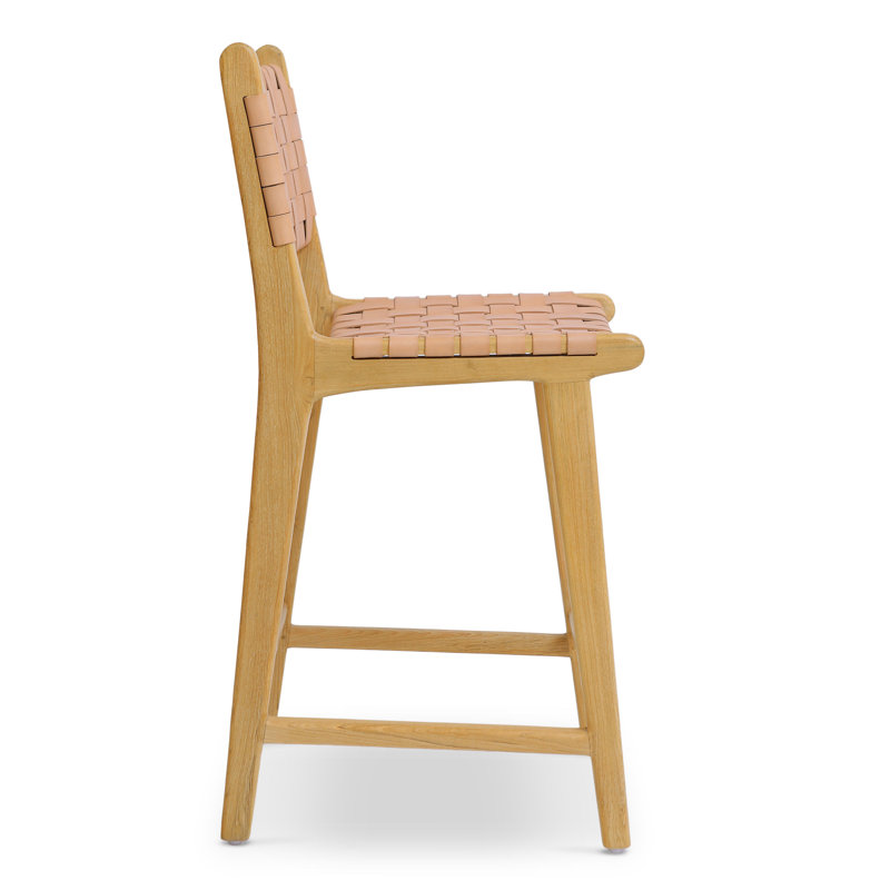 Tabouret Banda, Russet naturel / brun clair