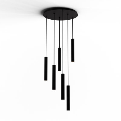 6 - Light LED Cluster Pendant