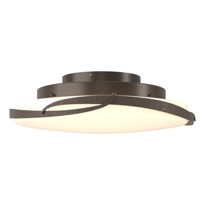 Flora 1 - Light 24.1" Shaded Bowl LED Flush Mount