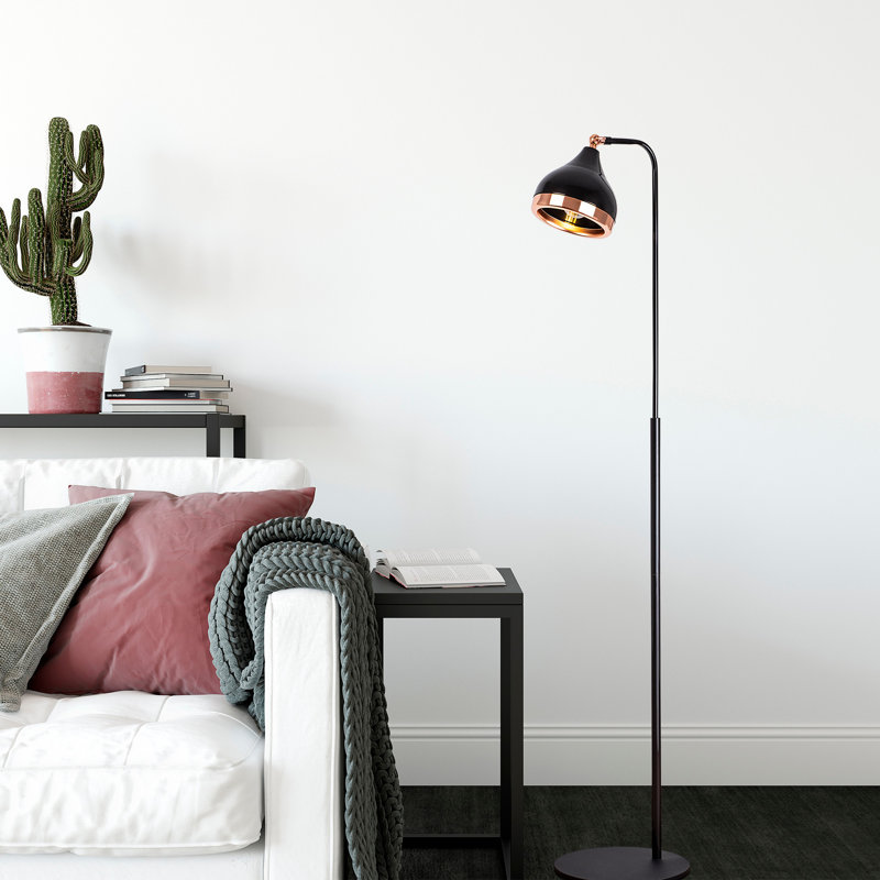 Lampe sur pied arquée 65 po Wylies