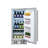 15-in W 78Cans Capacity Stainless Steel Built-In/Freestanding Indoor or Outdoor Beverage Refrigerator