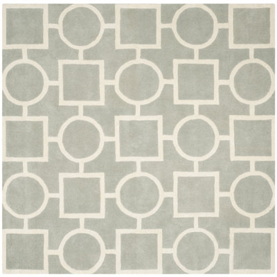 Teresita Hand Tufted Wool Geometric Rug