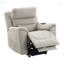 Fauteuil inclinable électrique en cuir synthétique Marsha