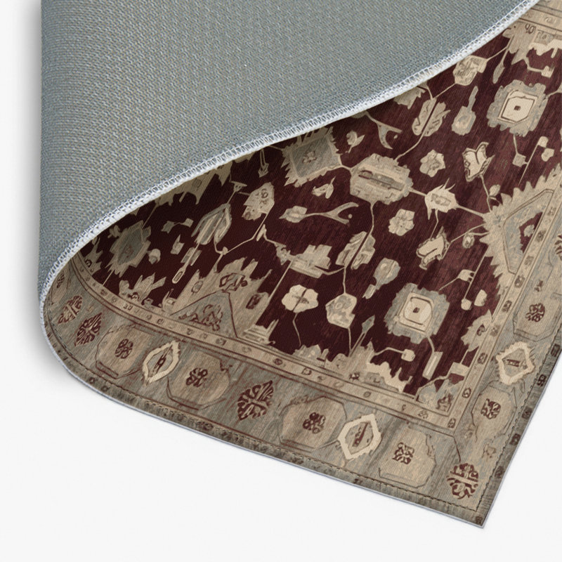 Tapis gris intérieur et extérieur surteint