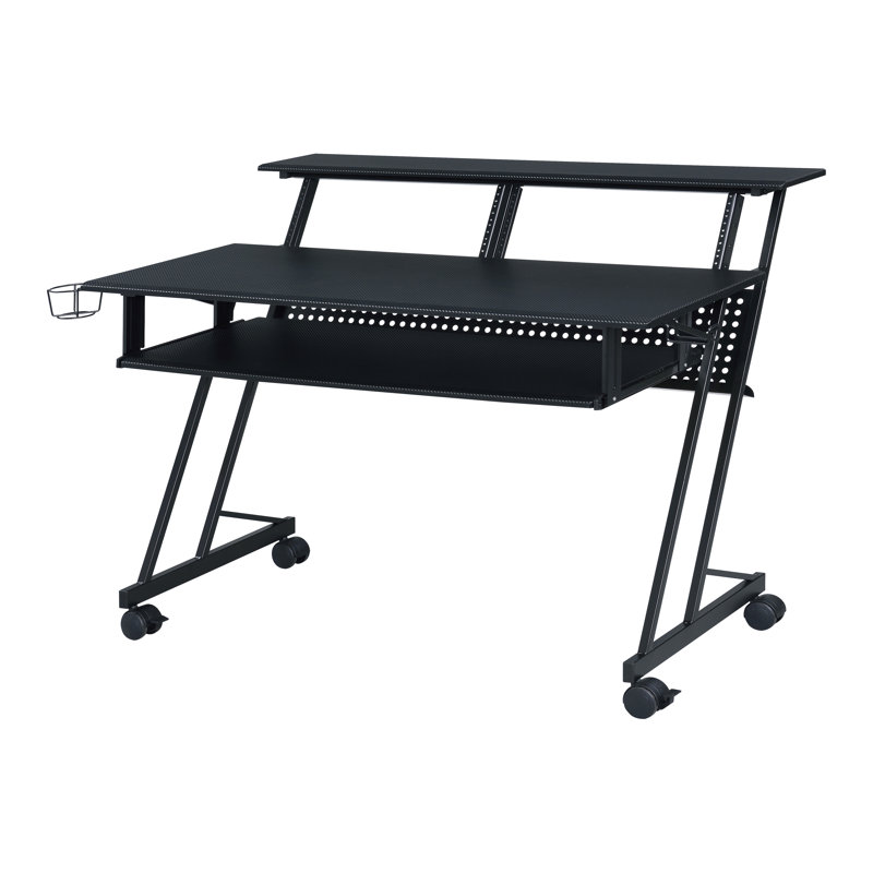 Mayamiko 46.6'' W Music Recording Studio Desk, Black