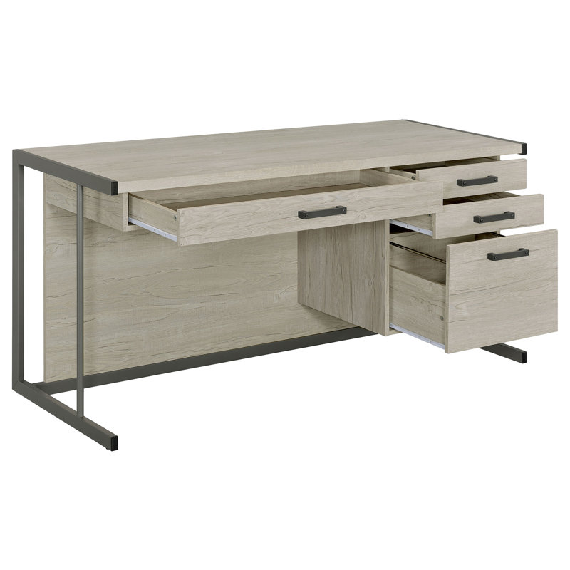Bureau luge Gunmetal