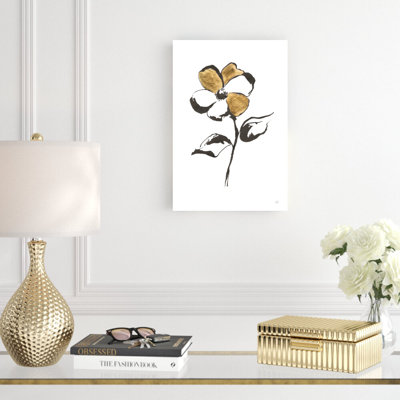 «Leafed III» par Chris Paschke - reproduction de dessin sur toile tendue