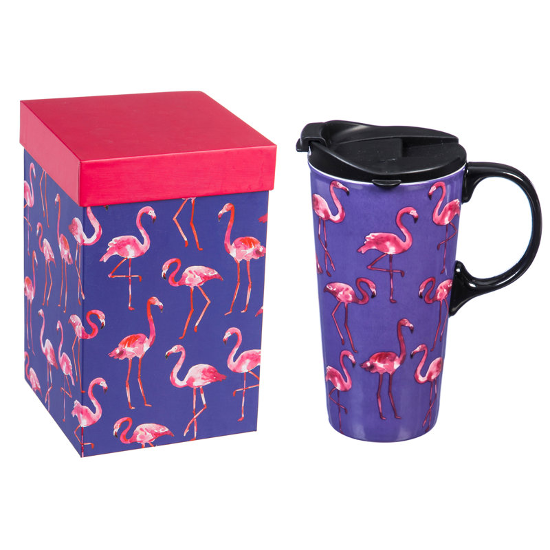 Cypress Home Double Wall Insulated Melamine Travel Mug