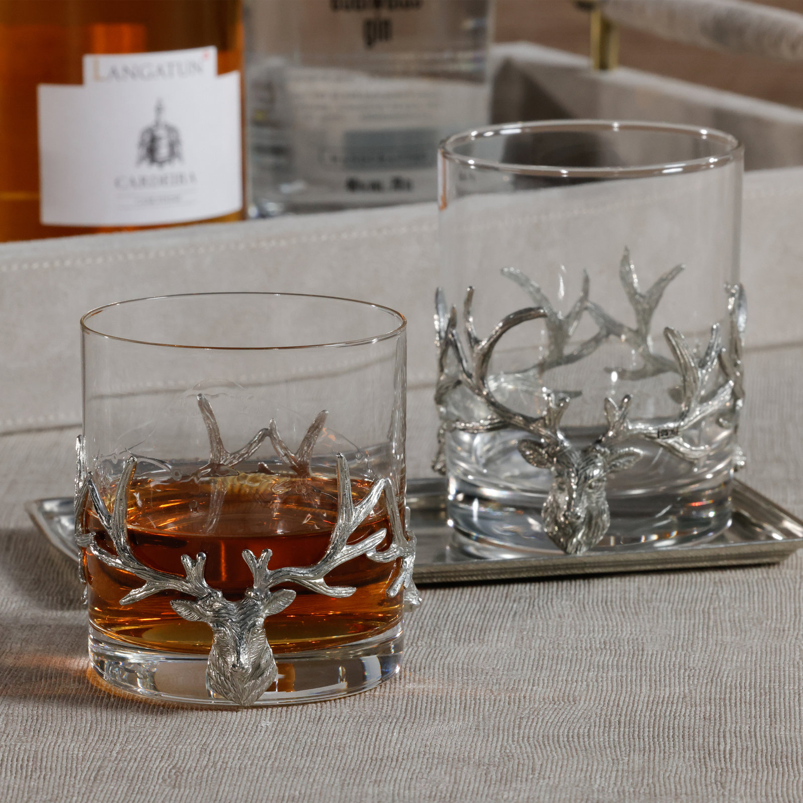 Abduljabaar Pewter Whiskey Glass, 9.47 oz