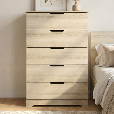 Aroob 5 Drawer 31.5'' W Dresser