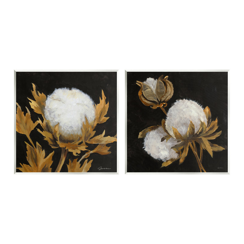 Ensemble de 2 reproductions d'art sur toile Stupell Industries, H 12 po x l 12 po x P 0,5 po