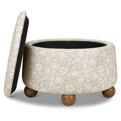 Morris & Co. x Namesake Tuffet Storage Ottoman by Namesake