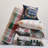 Square Textured Woven Cotton Pillow