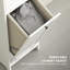 Wood Cabinet Laundry Hamper
