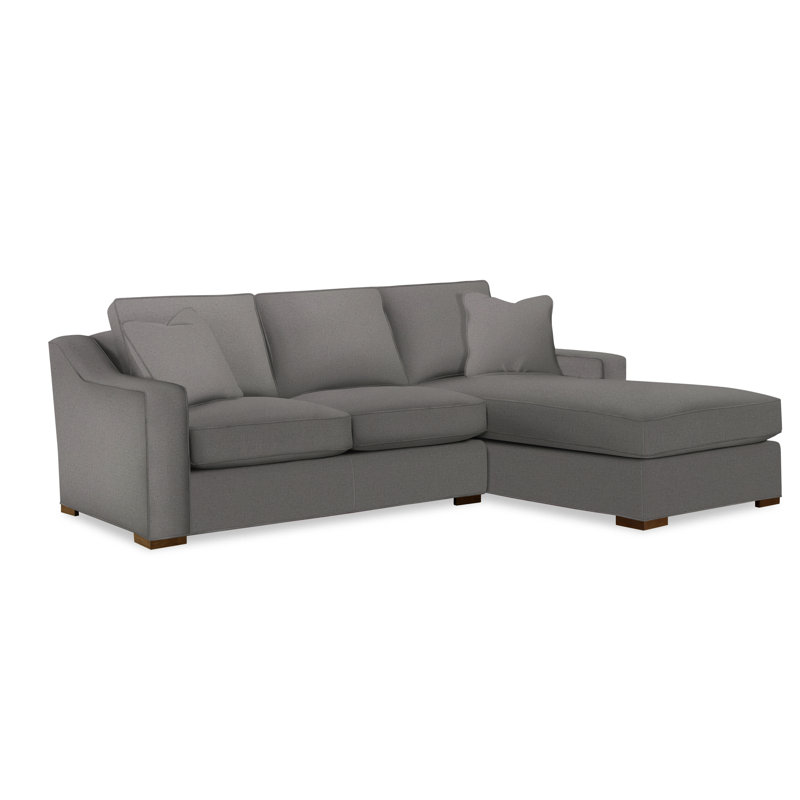 Armanti Chaise Sectional, Right Hand Facing, City Light, Parchment Polyester 71582L14